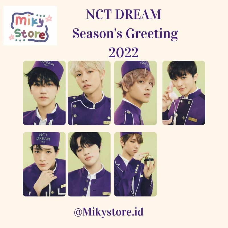 

[READY] Photocard Nct Dream Season's Greeting's 2022