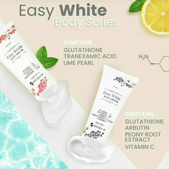 Whitening Body Series / Ms Glow Pigmented Body Series / Paket Body Whitening Ms Glow Original