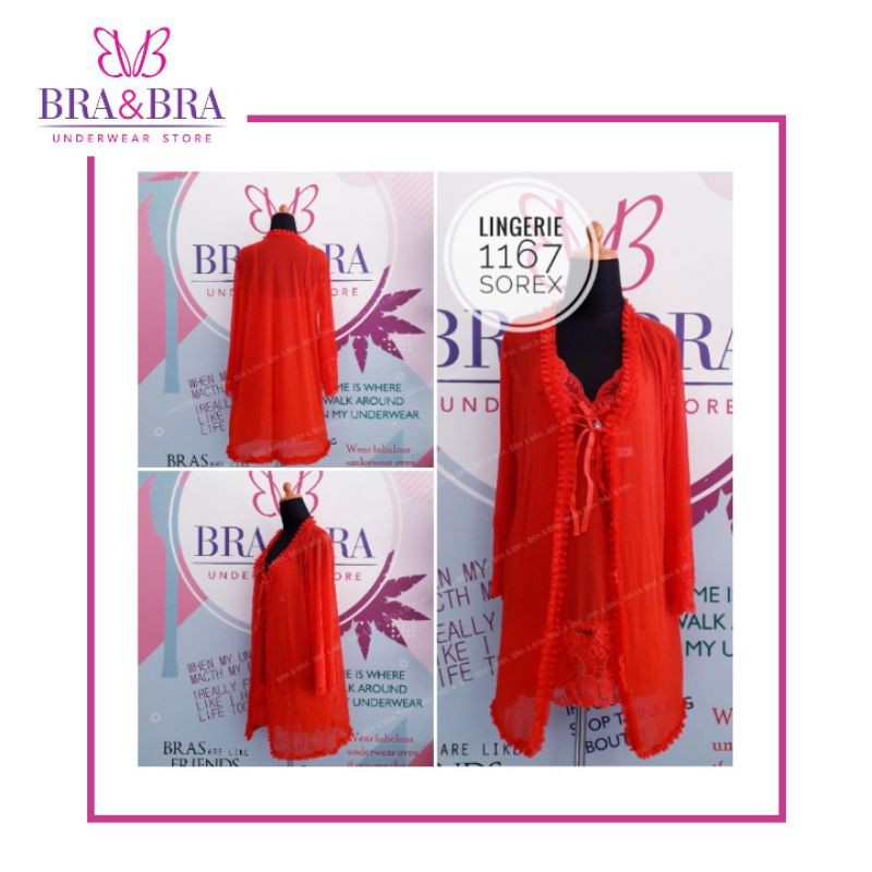 BNB Lingerie Kimono Sorex 1167 Baju Tidur Sexy Wanita Dewasa