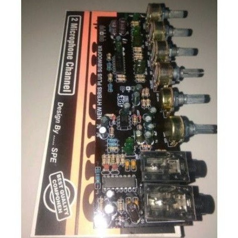 kit tone control stereo subwoofer plus karaoke