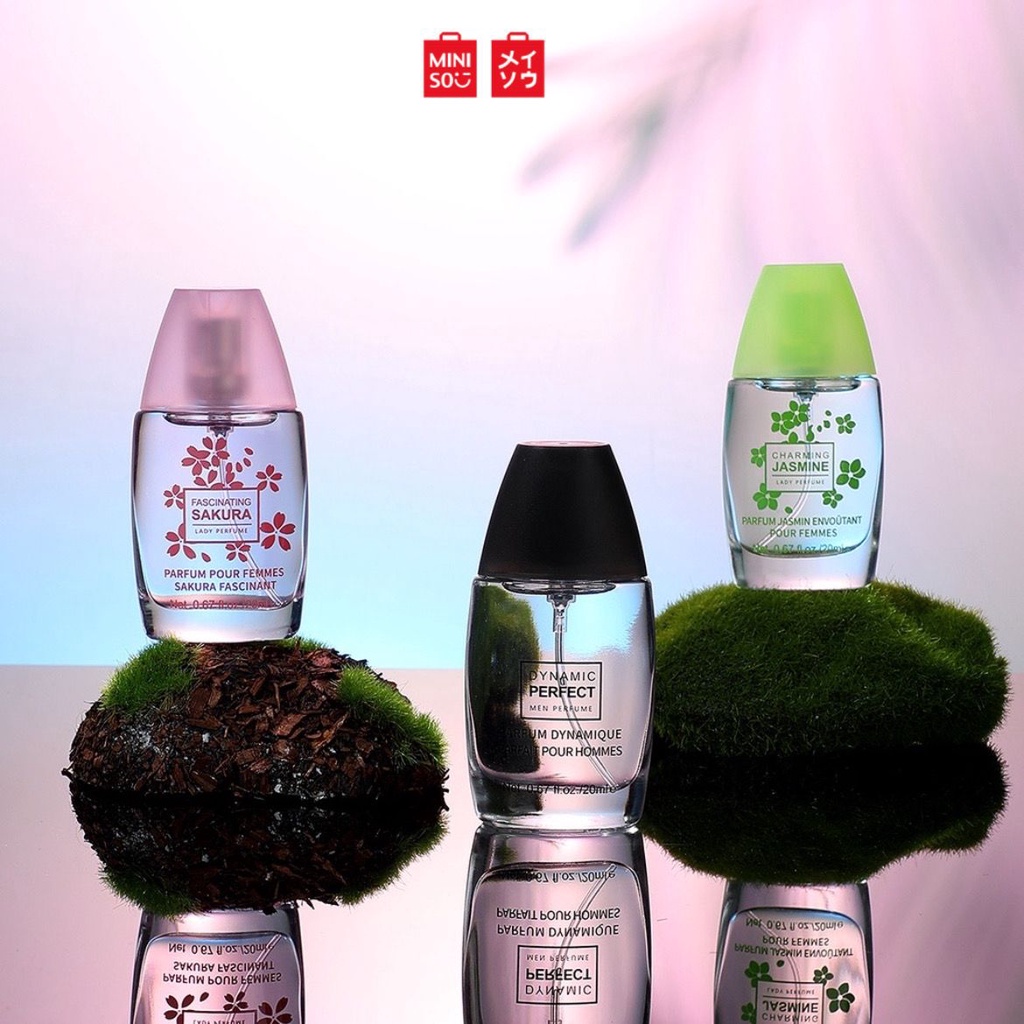 Miniso  Perfume Charming Jasmine Fascinating Sakura Parfum Wanita Miniso Dynamic Men Perfume
