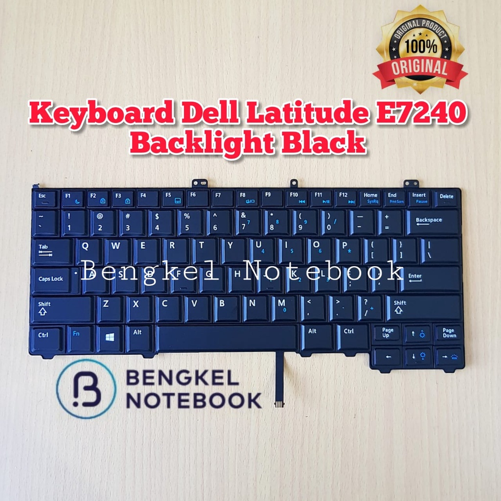 Keyboard Dell Latitude 12 7000 E7240 E7440 E7420 - Backlight Black