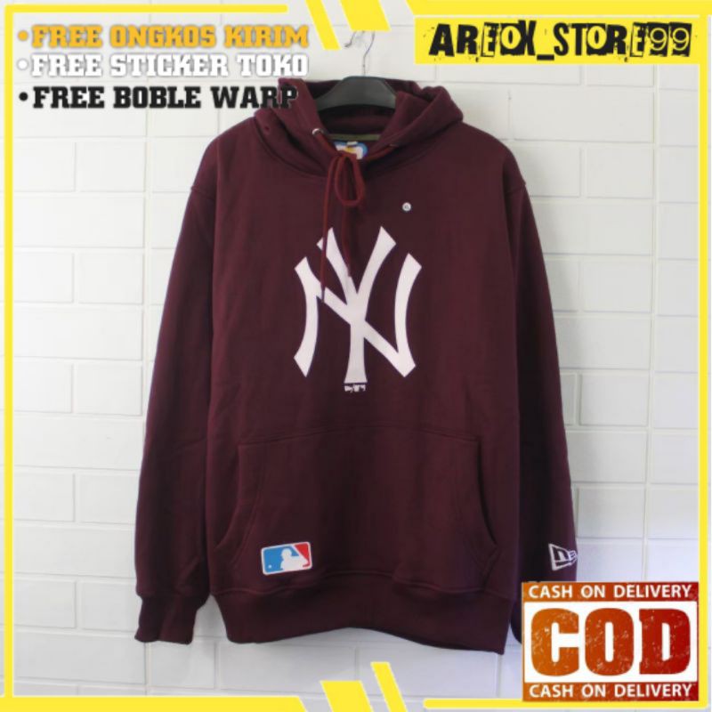 Hoodie New Era Yankees Import Original Kualitas Terbaik