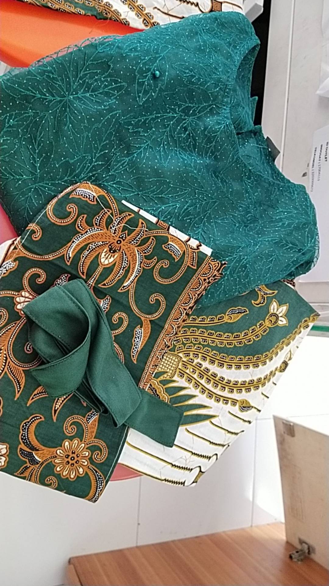 Promo Termurah & Ada Anak Batik Couple Batik Nirmala Parang Tile Tali Dan Selendang