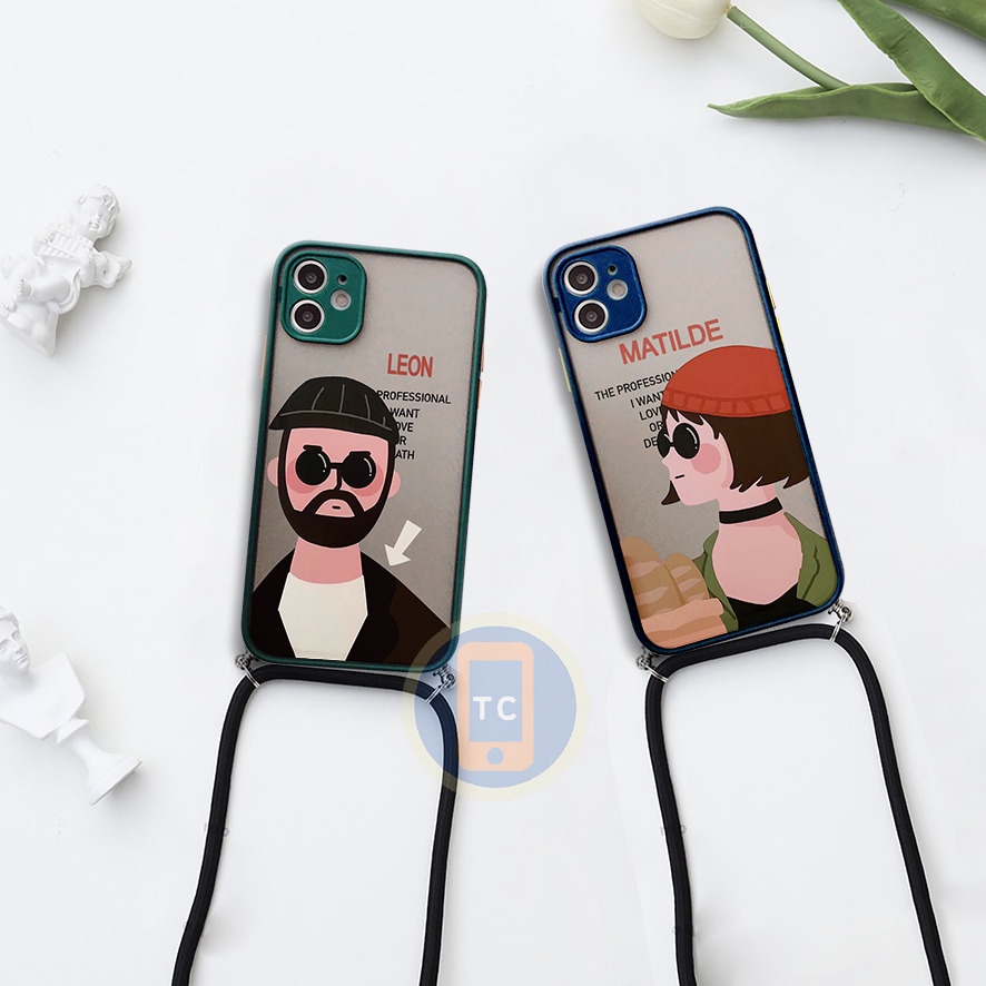 COUPLE CASE MY CHOICE SLING CASE STRIPE CASING TERBARU CASE HP XIAOMI REDMI 10 MI 11 LITE NOTE 10 PR