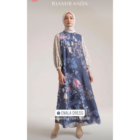 Preloved VVGC sekali pakai Enala Dress size XL Ria Miranda Fall 2022