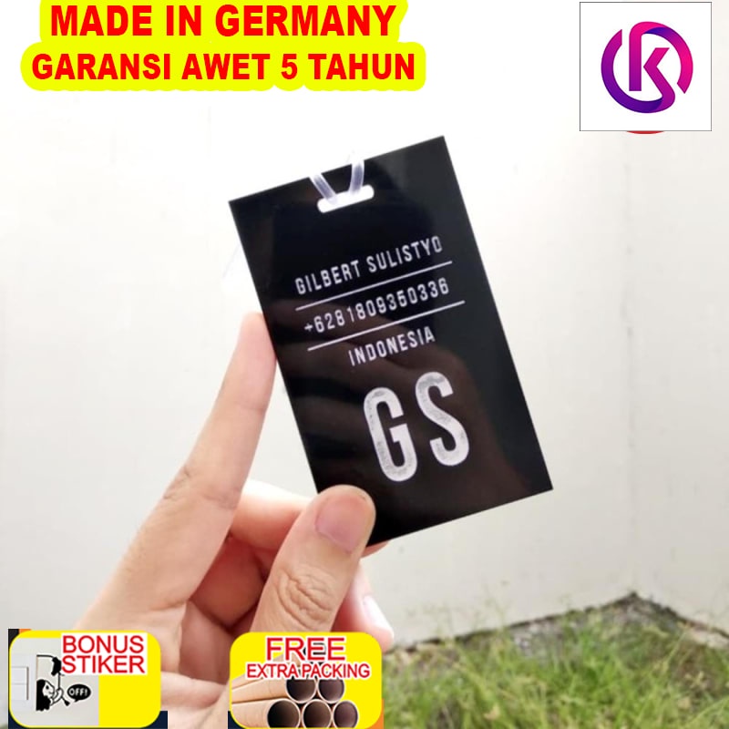 

Grosir Bag Tag Akrilik Classic | Luggage Tag | Custom Nama