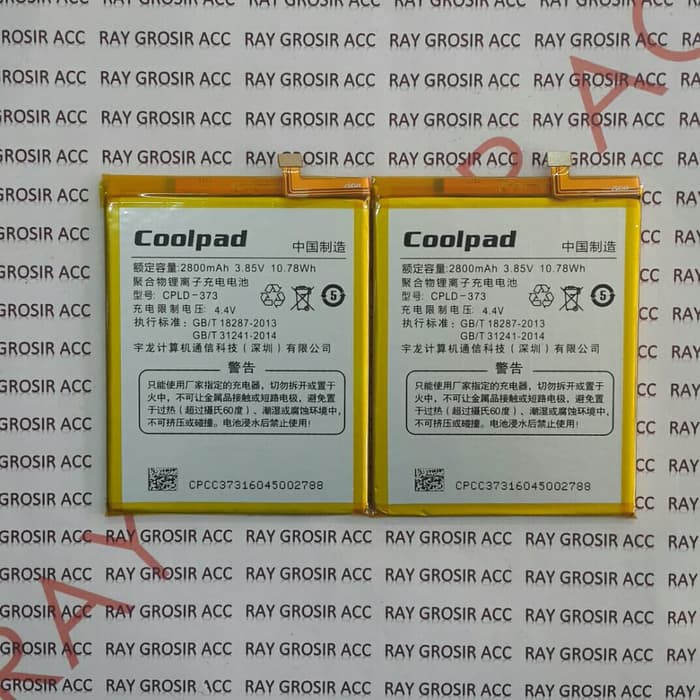 Baterai Original COOLPAD MAX A8 A8-930 A8-831 , Sky-3 CPLD373 CPLD-373