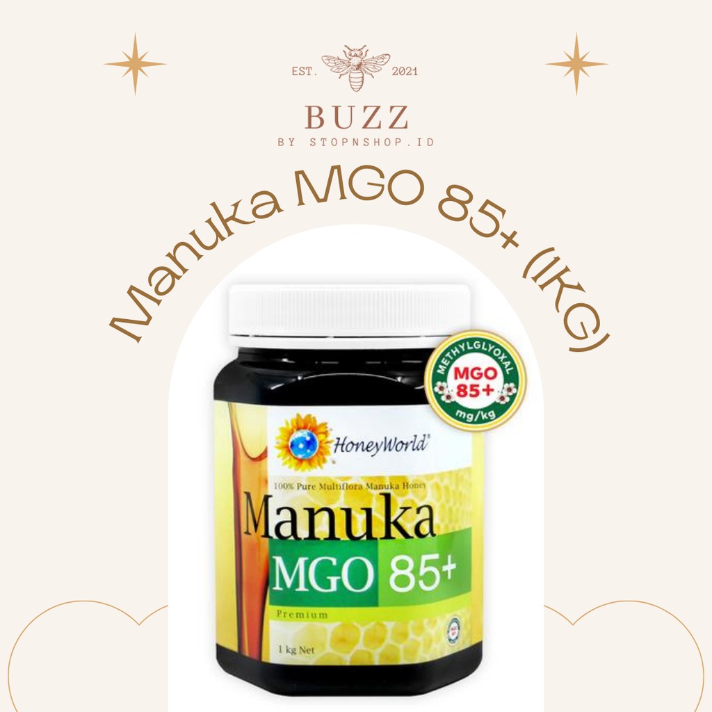

[HONEYWORLD] Manuka MGO 85+ (1KG)