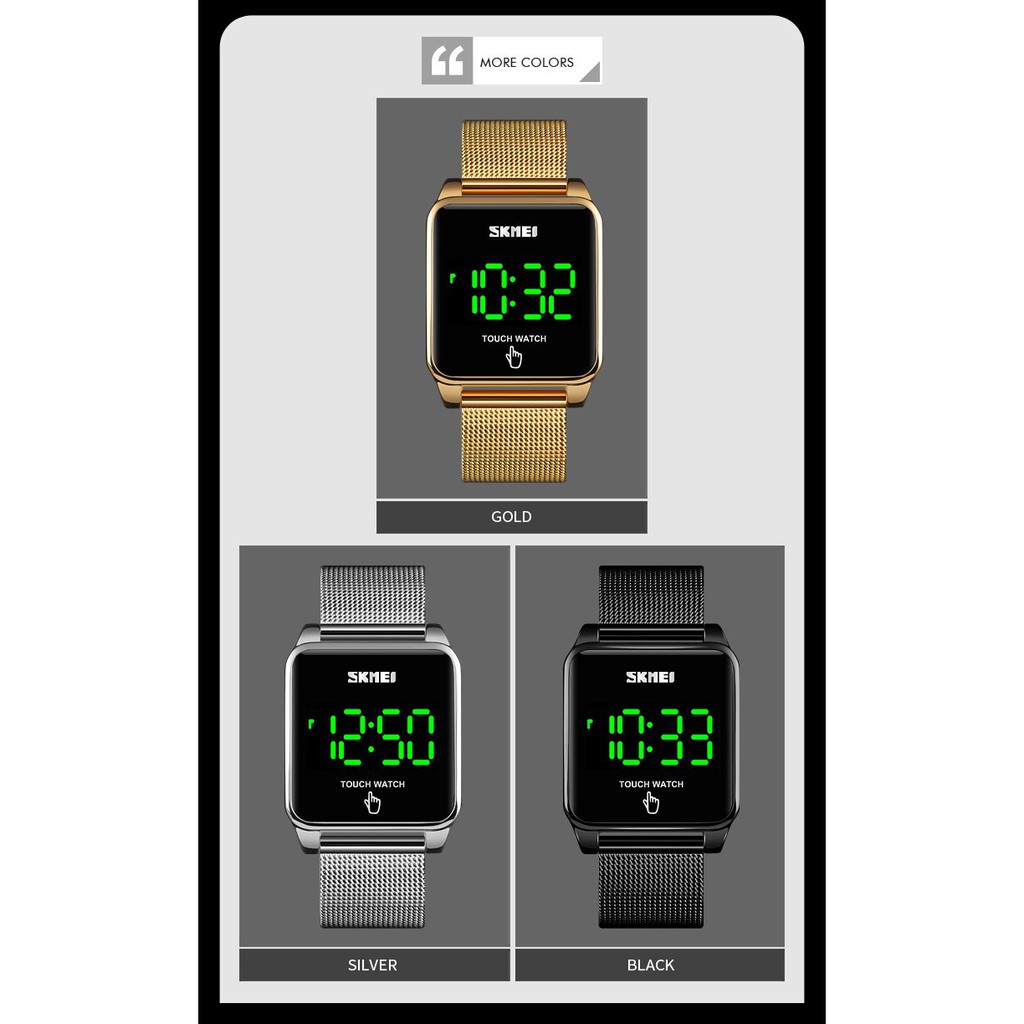 Jam Tangan Pria / SKMEI Digital LED 1532 / Jam Tangan Digital LED Original