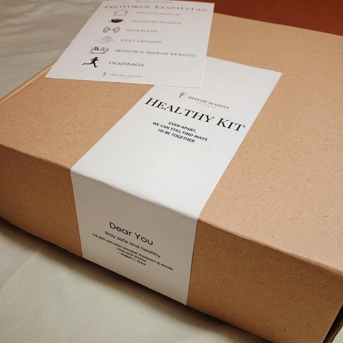 

Hampers Gift Box - Healthy Kit By Sweetie Seasons | Hampers Isoman