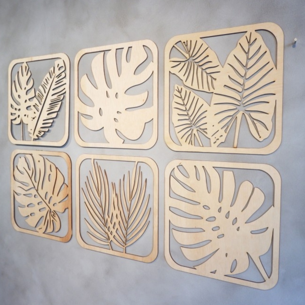 Hiasan dinding Tropical Leaf, Wall decoration