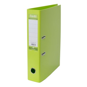 

Bantex Lever Arch File Ordner Plastic Folio 7cm Lime 1465 65