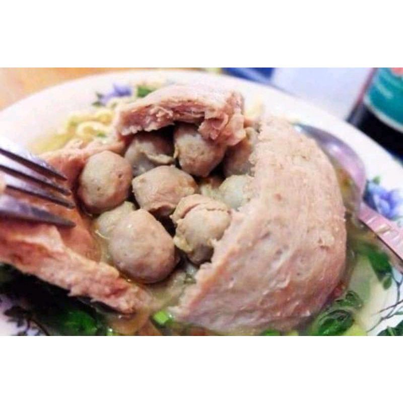 

BASO JUMBO BERANAK + BASO KECIL / BAKSO BERANAK