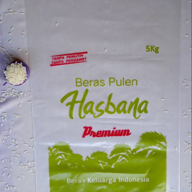 Plastik beras ukuran 5 kg sablon suka suka murah tapi Plastik beras ukuran 5 kg sablon suka suka murah tapi