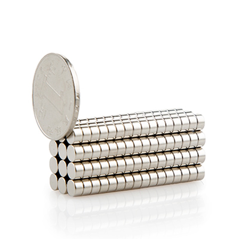 Magnet Neodymium bentuk bulat 5 x 3 mm