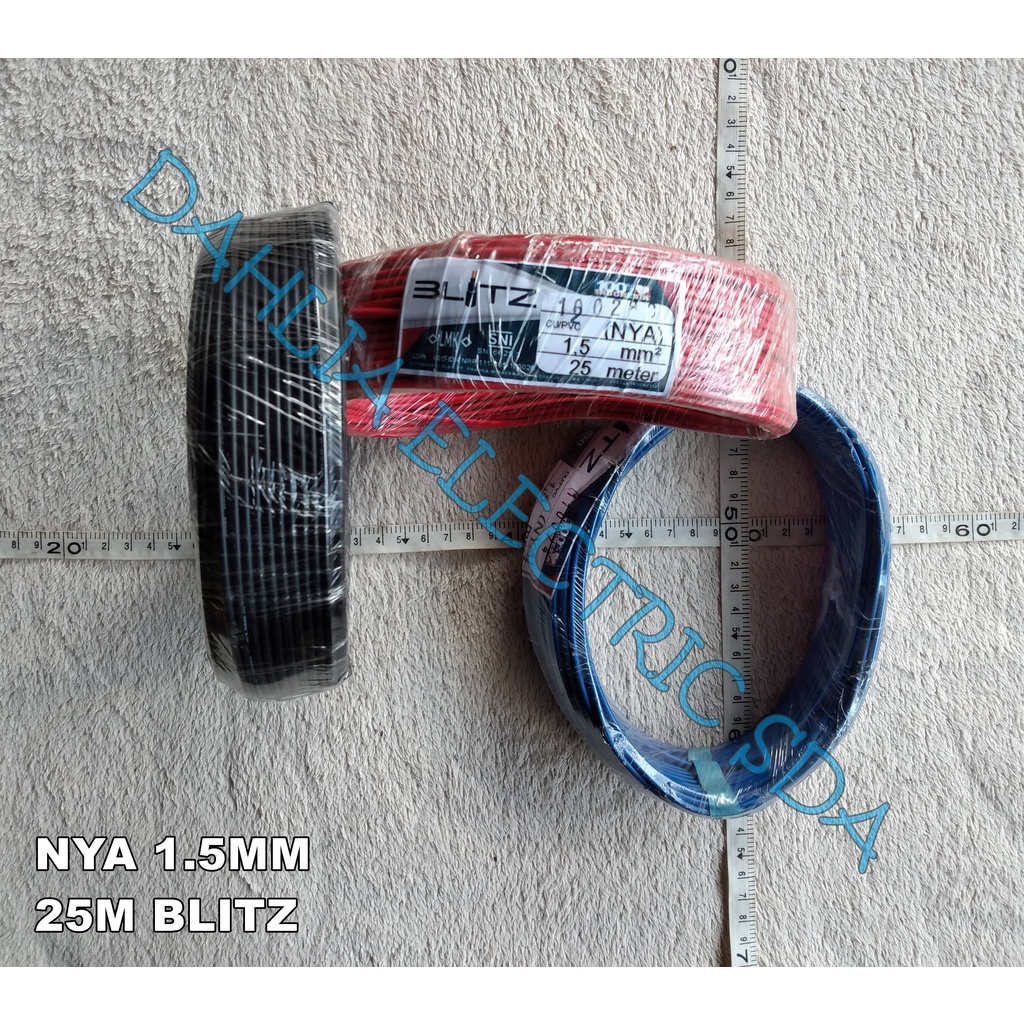 KABEL NYA 1.5 MM 25M BLITZ