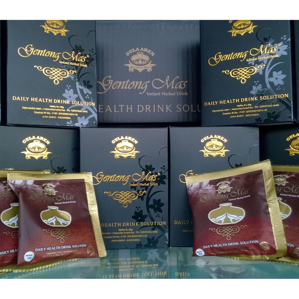 

Hot Sale gentong mas drink gula aren instant perbox