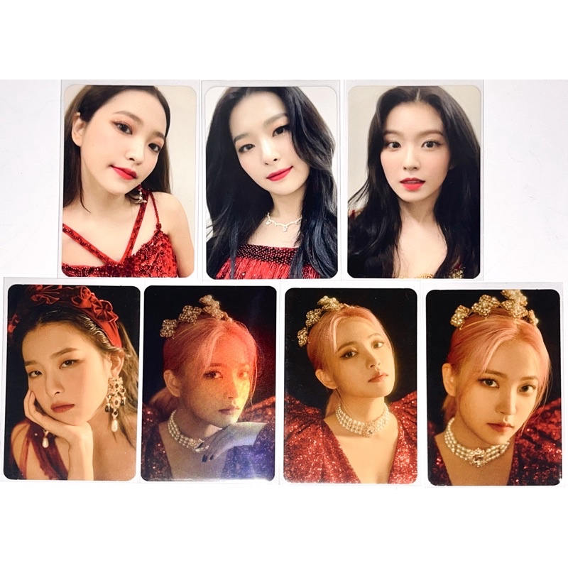 [takeall only] irene yeri seulgi red velvet rv photocard pc la rouge a b ver photo keyring concept p