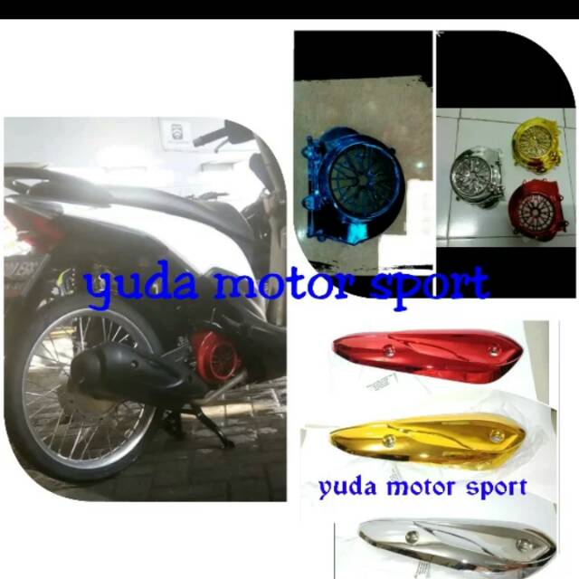 Variasi beat pop esp Tutup kipas beat pop ESP & tutup knalpot beat pop esp 2barang