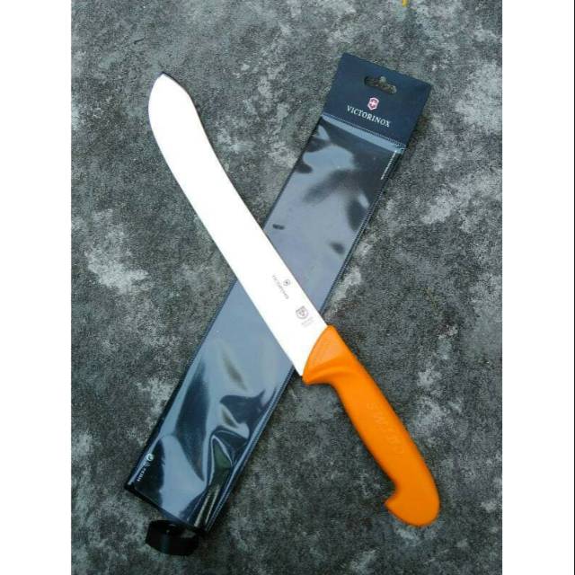 Pisau Sembelih Bullnose 31 cm Victorinox Swibo Butcher Knife 5.8436.31 Original Swiss
