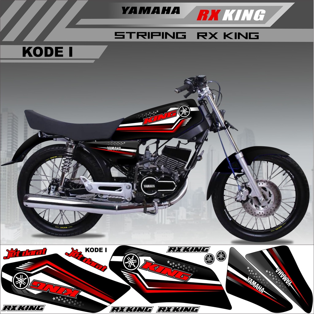 Sticker Striping Rx King Variasi Stiker Rx King Variasi Kode i