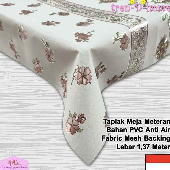 ;&;&;&;&] Taplak meja makan kulkas meteran plastik pvc ruang tamu anti air NMs