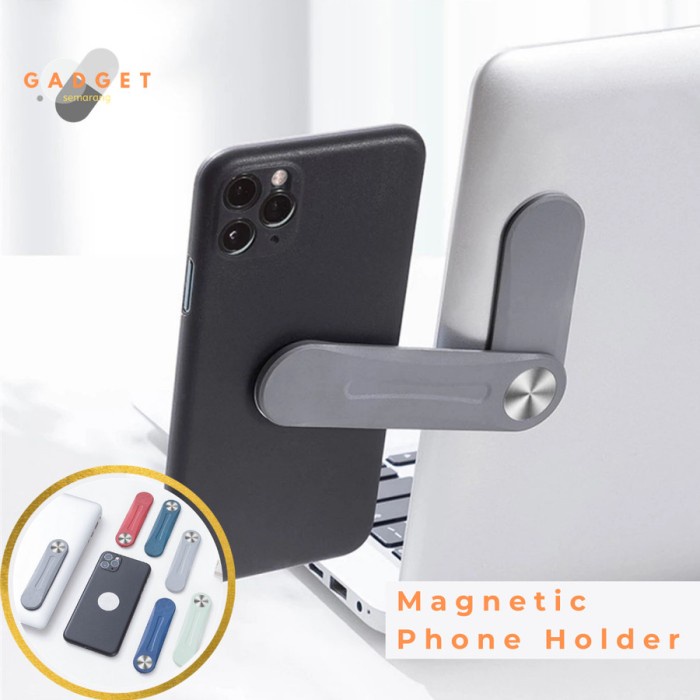 BAROKAH Laptop Magnetic Phone Holder / Extension HP Universal Macbook