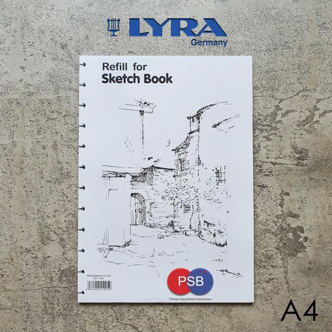 

Cuci Gudang Refill / Isi Ulang Lyra Sketchbook A4 Hemat