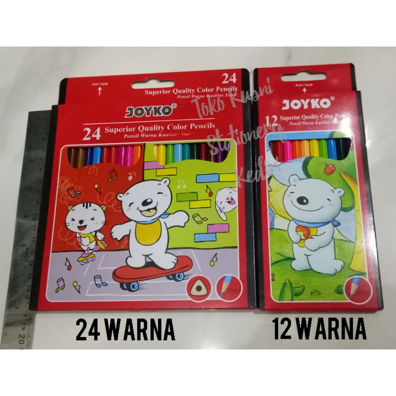 

Pensil Warna Joyko (Panjang) 12 Warna