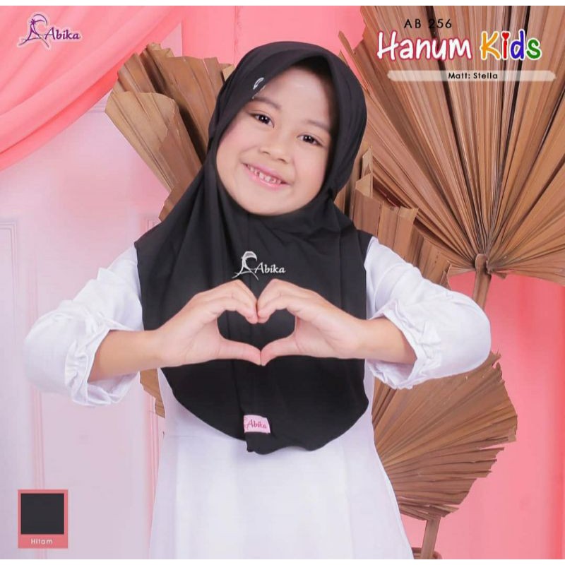 Hanum Kids Abika/abika hijab/hijab instan/hijab anak/hijab tali