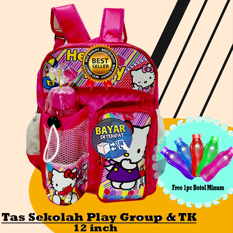 FRN - Tas Ransel Anak Aneka Karakter Bag Backpack Mini Kids Motif Cartoon Cute Import Murah-K1TTY