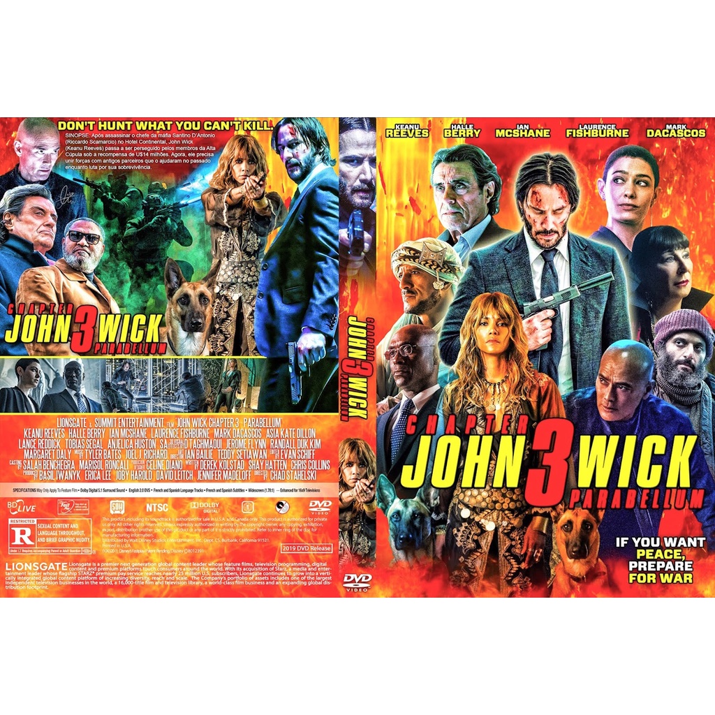 Kaset Dvd Terbaru John Wick Chapter 3