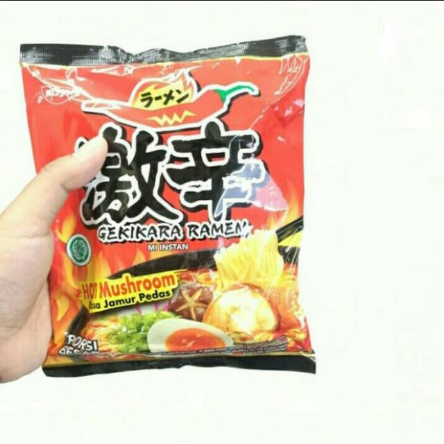 

GEKIKARA RAMEN KUAH HOT MUSHROOM - 109Gram - MIE RAMEN KOREA