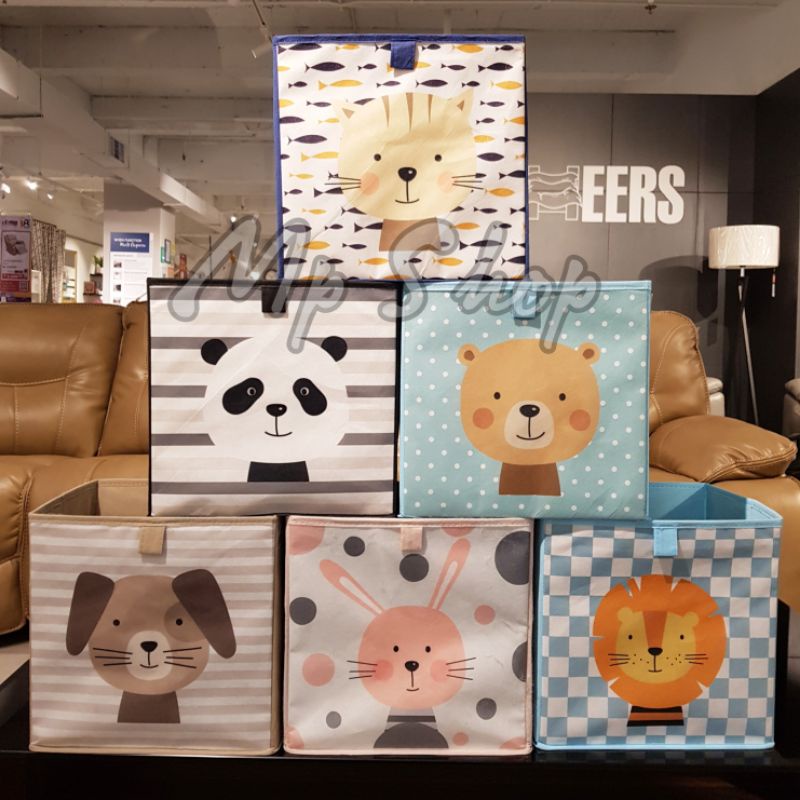 INFORMA KOTAK PENYIMPANAN LIPAT STORAGE BOX MAINAN / STORAGE BOX ANIMAL