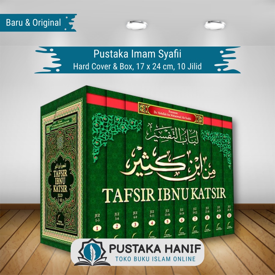 Buku Tafsir Ibnu Katsir Lengkap 10 Jilid - Pustaka Imam Syafii