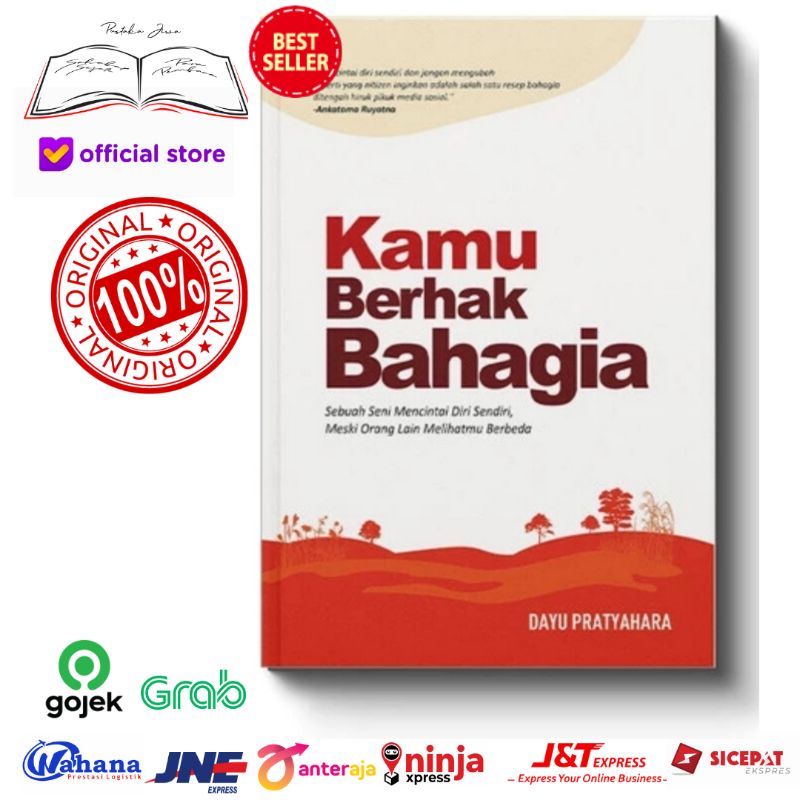 Jual Buku Kamu Berhak Bahagia Sebuah Seni Mencintai Diri Sendiri Meski Orang Melihatmu Berbeda