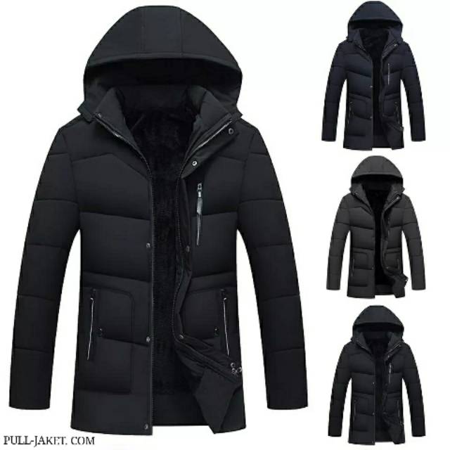 DISKON Jaket pria musim dingin / jaket waterproof /jaket bulu winter DISKON