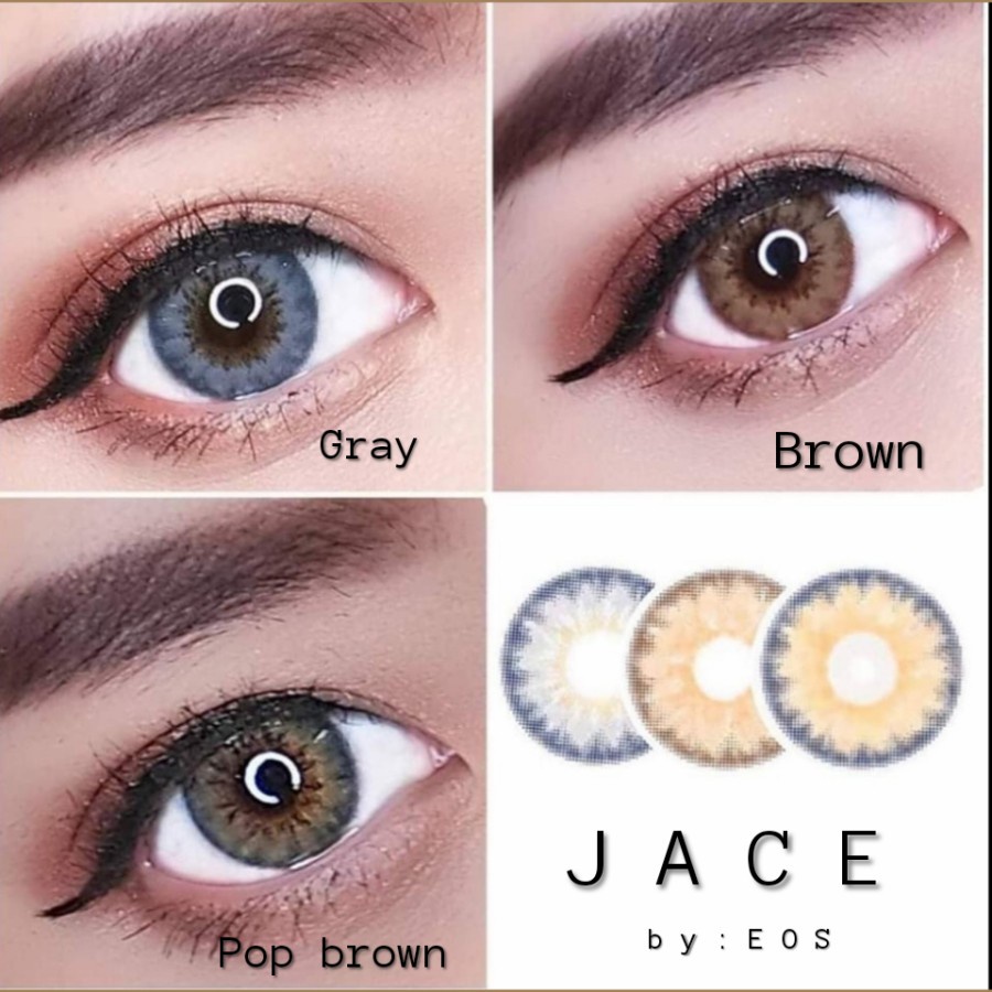 SOFTLENS TOPGEL JACE by EOS  NORMAL MINUS 0.00 s.d -10.00 Softlens Minus Tinggi Made in Korea Original