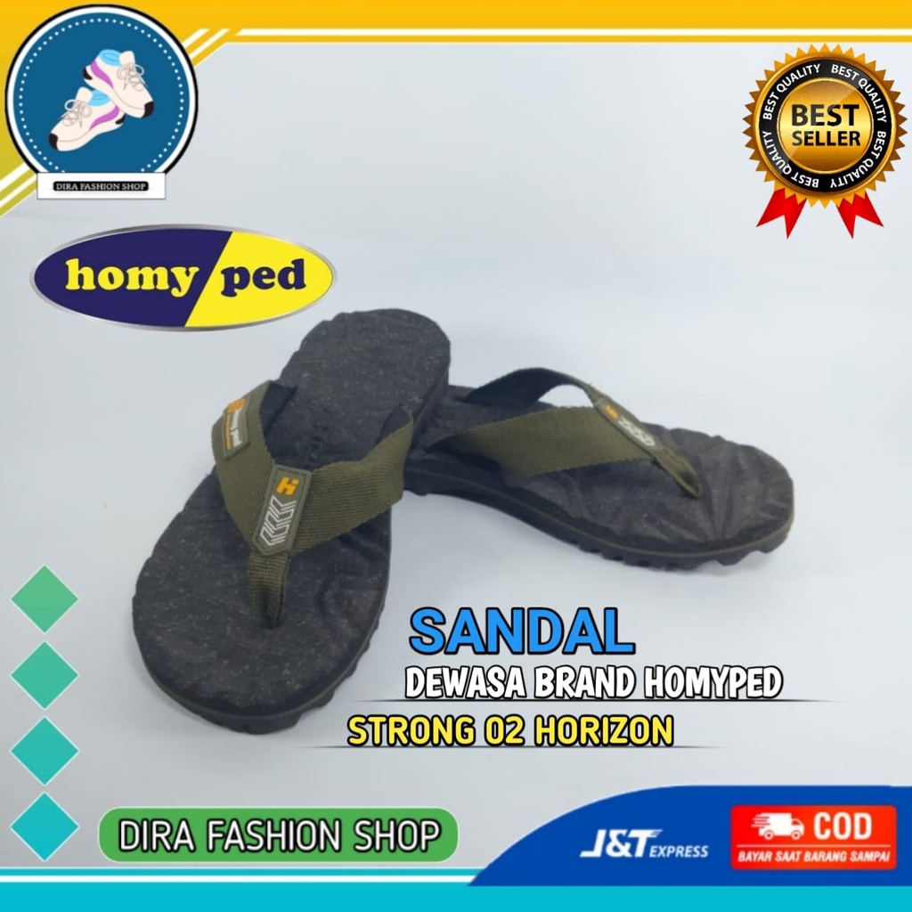 Sendal Pria Dewasa Anak-Anak Brand Homyped Strong 02 Horizon  Sandal Pria Kekinian Grosir.