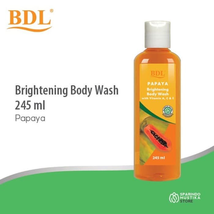 BDL PAPAYA BODY WASH 245ML