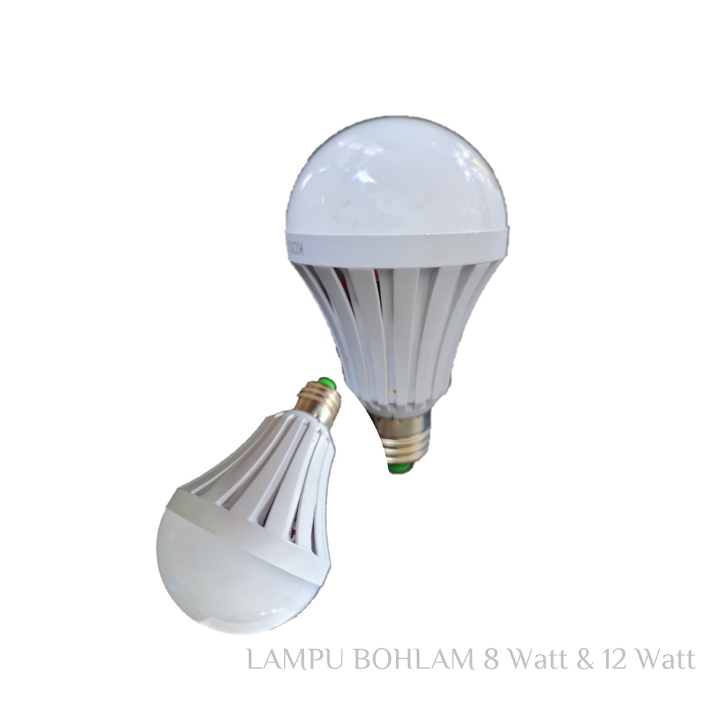 SALE Lampu Bohlam 5 Watt, 8 Watt, 12 Watt dan 15 Watt Tahan Lama