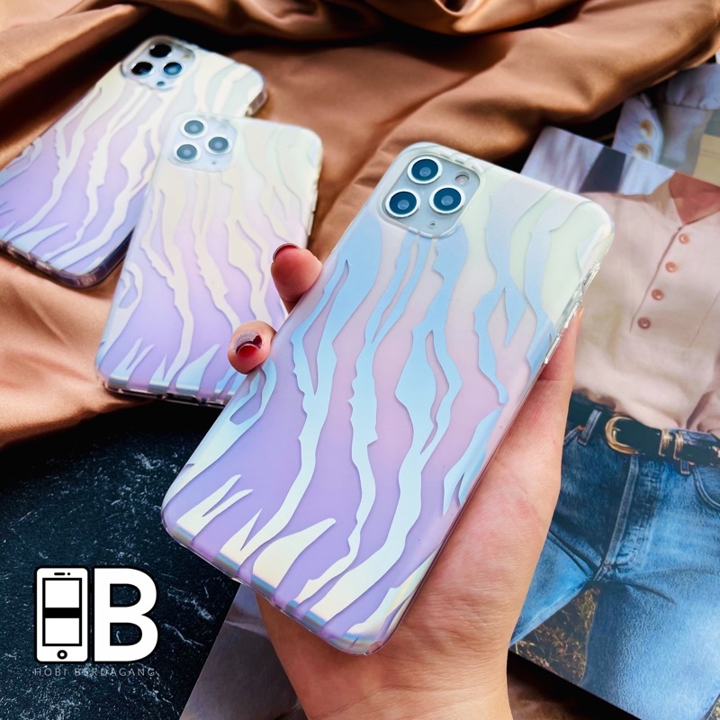 HOT!! Laser 3D ZEBRA, WILD FLOWER &amp; BUTTERFLY Series Case iPhone 7+ X XR XS 11 PRO MAX 12 PRO MAX