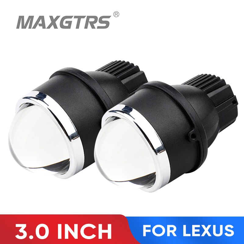 PREORDER 2x 3.0 inch LED Fog Lights High Low Beam Projector Lens Lamps For Lexus RX 350 300 400H 450