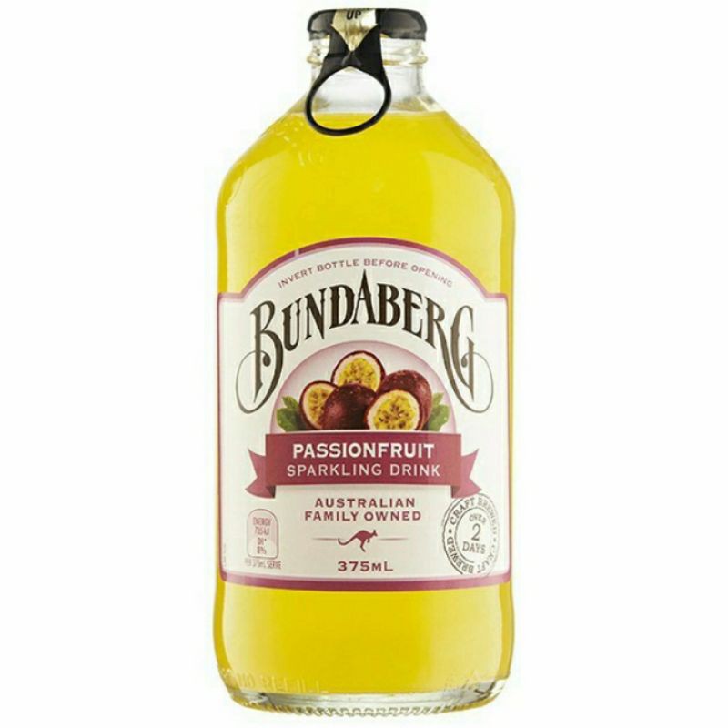 

BUNDABERG Passionfruit Sparkling 375 ml Botol