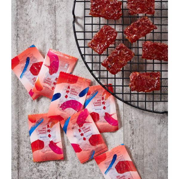 Bee Cheng Hiang Mini EZ Pork/Chili Pork/Chicken 120gr/Beef 100gr Bak Kwa Import Singapore
