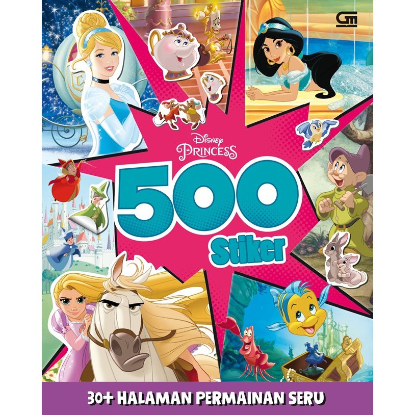 

Original Gramedia Pustaka Utama - DISNEY PRINCESS : 500 STICKER