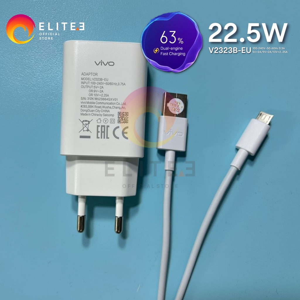 ELITEE CHARGER VIVO TYPE C ORIGINAL FAST CHARGING