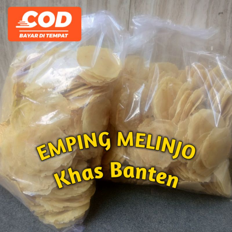 

(BISA COD!!!) 500gr Emping Melinjo Tipis (SUPER) Khas Banten Enak Dan Renyah