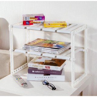 Rak Panci Piring Rak portable serbaguna 2 susun plastik Rak Panci Piring Rak portable serbaguna 2 susun plastik